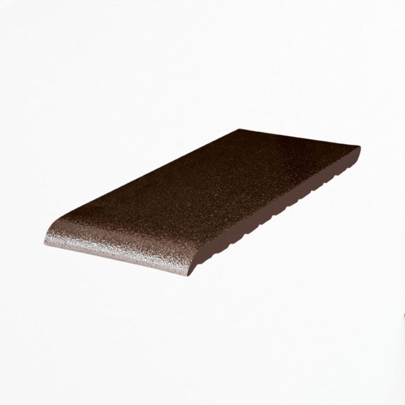 PARAPET KLINKIEROWY KING KLINKER BRĄZ SZKLIWIONY 245X120X15MM