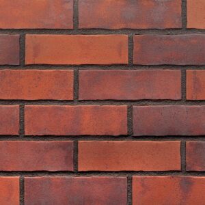 PŁYTKA KLINKIEROWA ELEWACYJNA KING KLINKER HF39 RED SQUARE NF