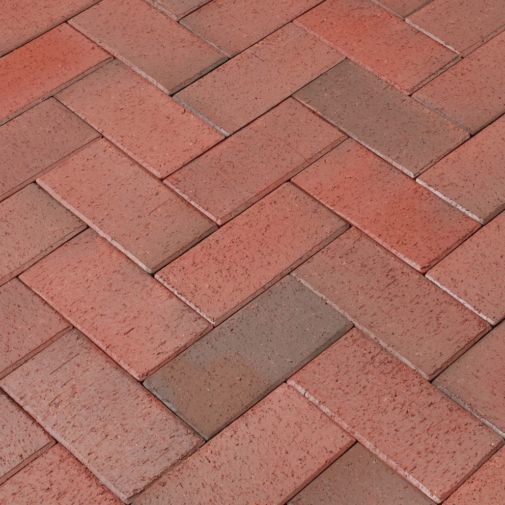 BRUK KLINKIEROWY WIENERBERGER ROTBLAUBUNT 200x100x45mm