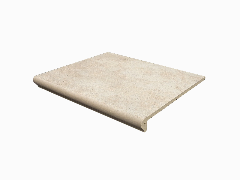 PŁYTKA SCHODOWA-STOPNICA INTERBAU NATURE ART BAMBUS BEIGE 360X320X9.5