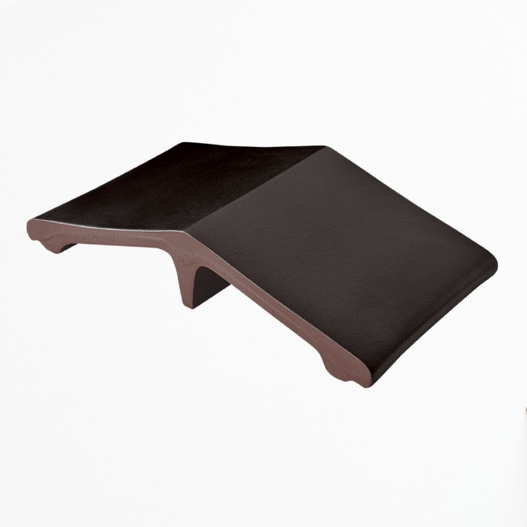 ŁĄCZNIK DASZKA KING KLINKER 445 X 250 X 90 WULKANICZNA CZERŃ