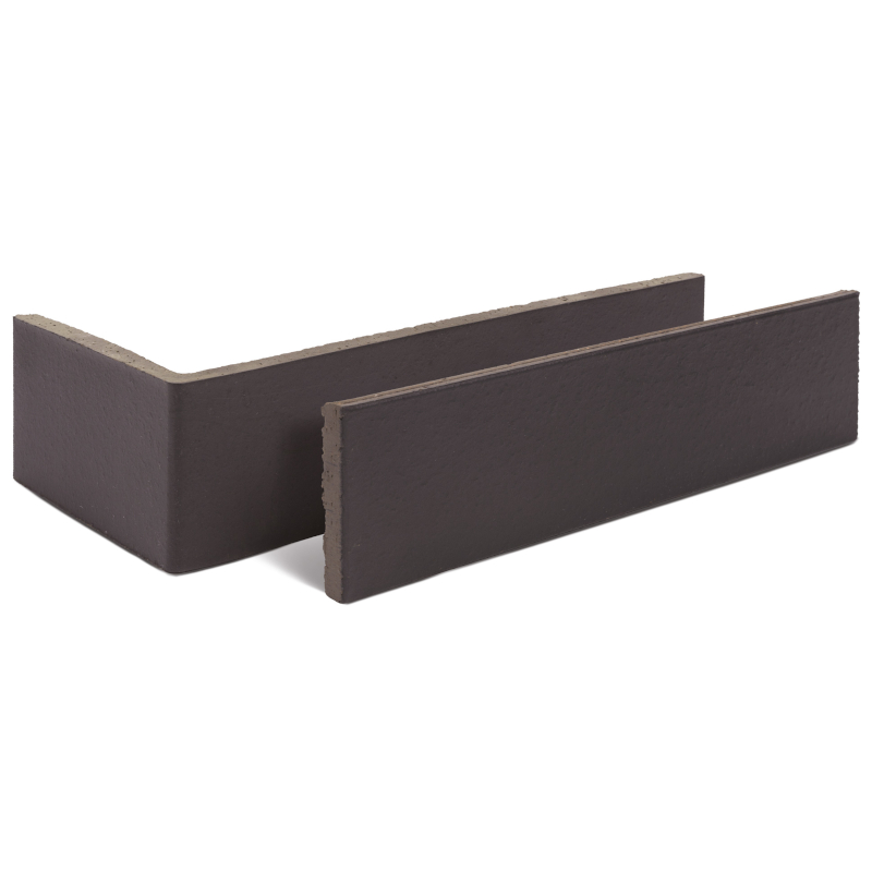 NAROŻNIK KLINKIEROWY ELEWACYJNY KING KLINKER WULKANICZNA CZERŃ RF