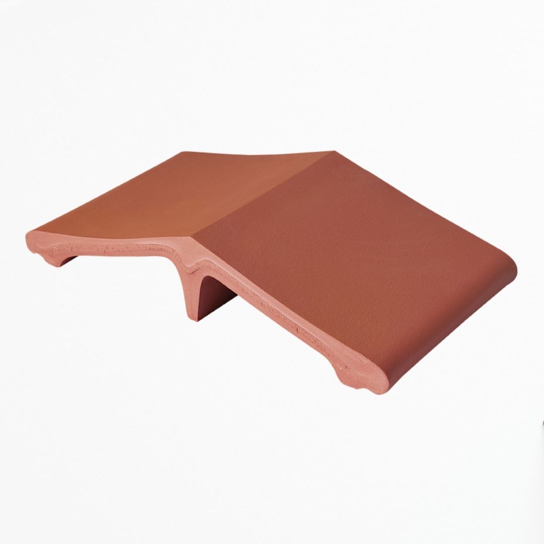 ŁĄCZNIK DASZKA KING KLINKER  445 X 250 X 90 RUBINOWA CZERWIEŃ