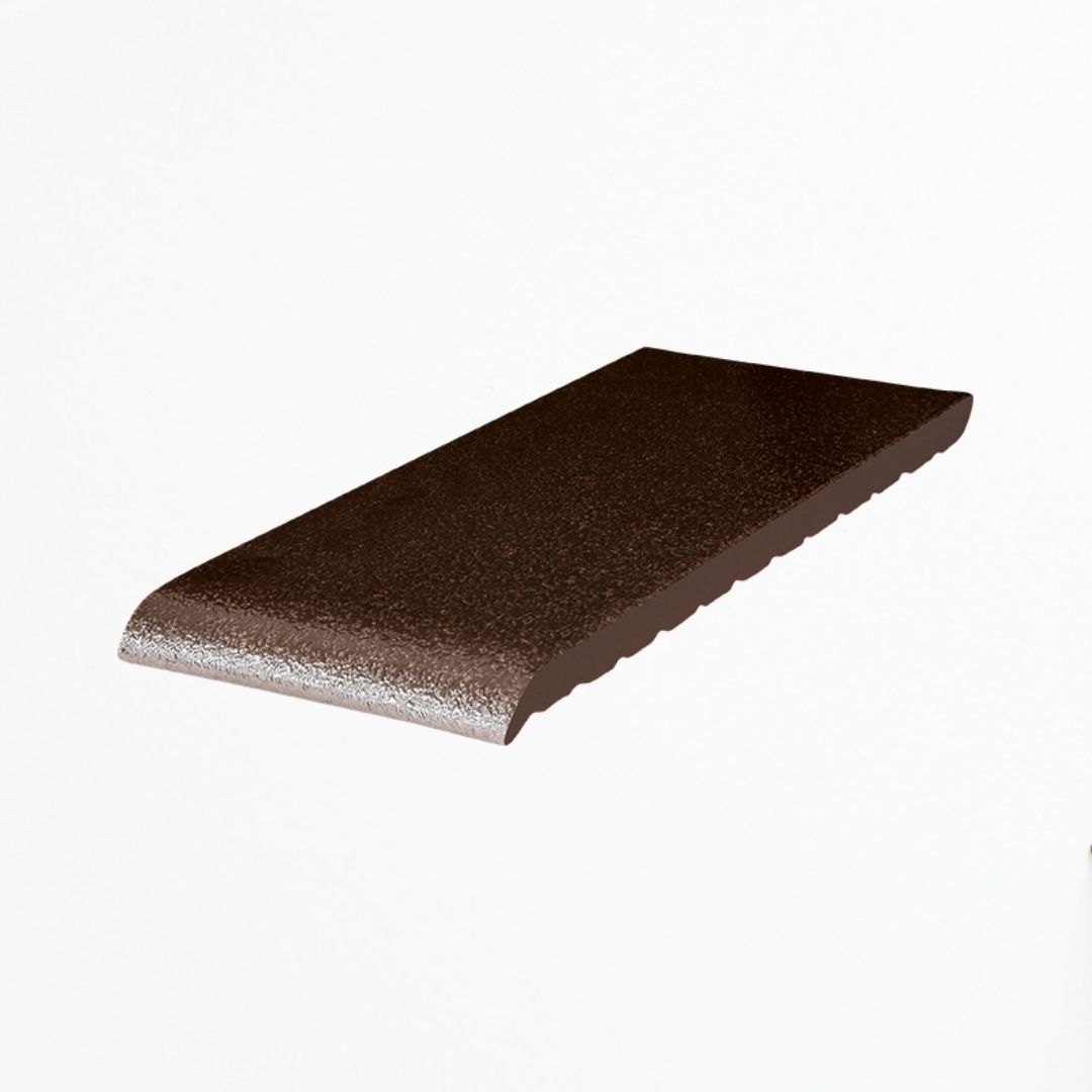 PARAPET KLINKIEROWY KING KLINKER BRĄZ SZKLIWIONY 150X120X15MM