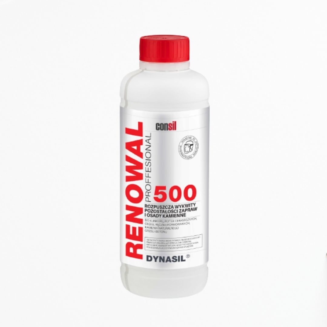 PREPARAT DO USUWANIA MOCNYCH I ODPORNYCH ZABRUDZEŃ CONSIL DYNASIL RENOWAL 500 1L