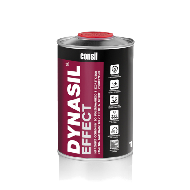 IMPREGNAT DO KAMIENI NATURALNYCH Z EFEKTEM MOKREGO KAMIENIA CONSIL DYNASIL EFFECT 1L